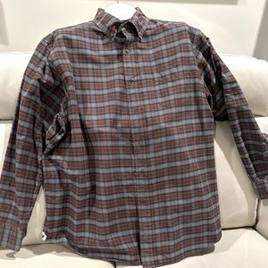 EUC Cremieux Men's Classic-Fit Flexwear Button-Down Shirt Long Sleeve XXL